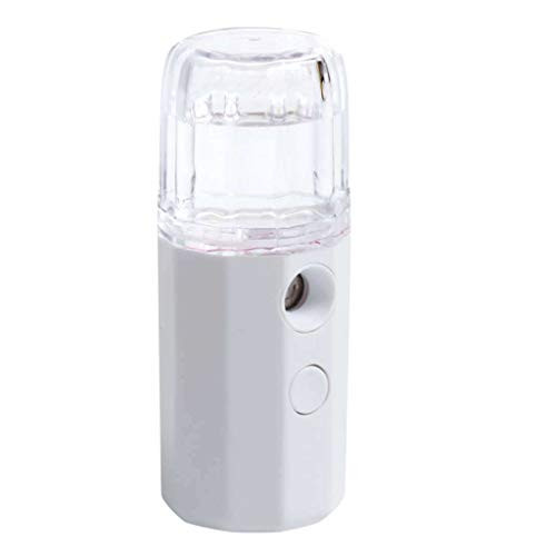 Nano Facial Mister Mini Facial Steamer Handy Moisturizing Mist Sprayer Atomization Eyelash Extensions Skin Care Steamer USB Rechargeable