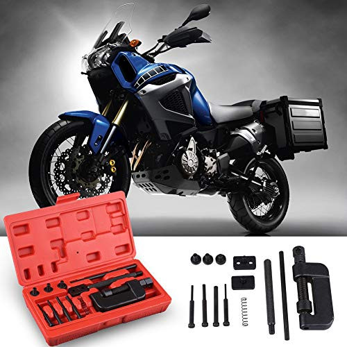Chain Cutter Breaker Riveting Rivet Tool Set Motorcycle Breaker  and  Riveting Tool for Motorcycle Bike ATV - 13Pcs Set Chain Rivet Tool
