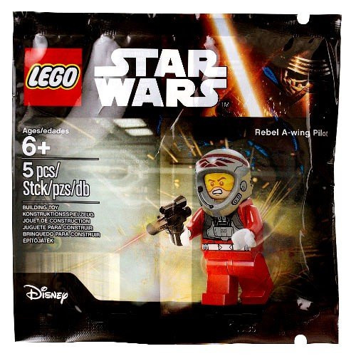 LEGO Star Wars Rebel A-Wing Pilot Bagged Minifigure LEGO Star Wars Rebel A-Wing Pilot Bagged Minifigure
