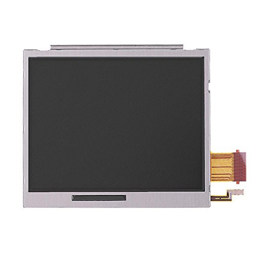wosume ??????? ???? ????? Replacement LCD Screen Compact Upper Display for NDSI Black plus  Silver Glass for Nintendo NDSI Screen NDSI Lower Screen