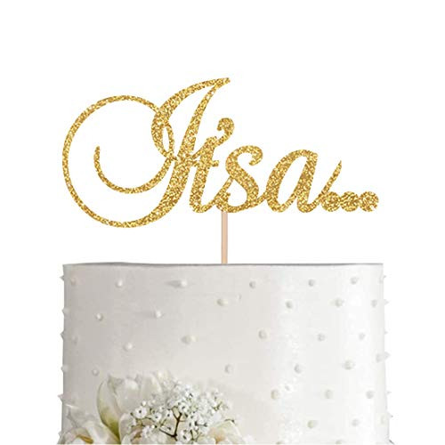 Gold Glitter Its a. cake topper gender reveal boy or girl or boy cake topper baby shower party decorations supplies