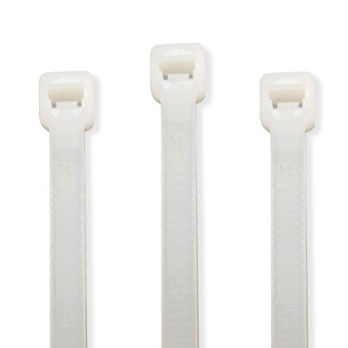 BesMelody Nylon Cable Ties, Self-Locking Cable Ties, [4mm x 150mm/0.16 x 6 inch] 500pcs -White
