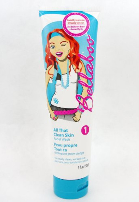 Bellaboo - All That Clean Skin Facial Wash 5 Fl Oz - Totally Natural Skincare for Teens and Tweens Bellaboo - All That Clean Skin Facial Wash 5 Fl Oz - Totally Natural Skincare for Teens and Tweens