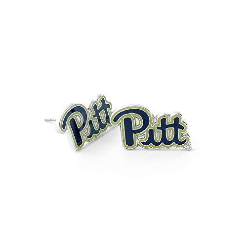 Aminco NCAA Pittsburgh Panthers Logo Post Earrings