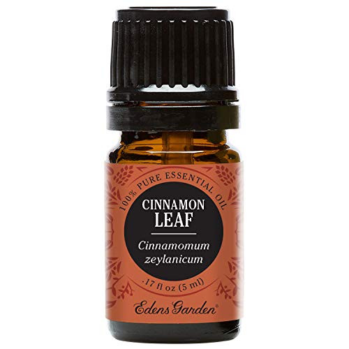 Edens Garden Cinnamon Leaf Essential Oil 100 percent Pure Therapeutic Grade Inflammation and Pain 5 ml Edens Garden Cinnamon Leaf Essential Oil 100 percent Pure Therapeutic Grade Inflammation and Pain 5 ml