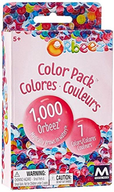 Orbeez Color Pack Refill Kit - 7 Colors - Includes 1,000 Orbeez