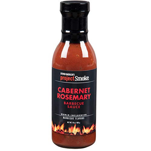 Steven Raichlen Project Smoke BBQ Barbecue Sauce- Cabernet Rosemary Single Pack Barbecue Sauce