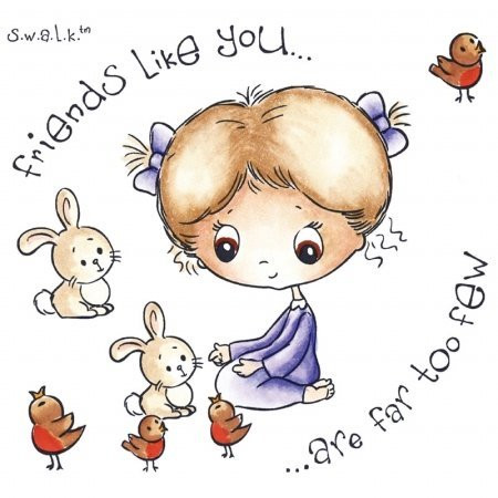 Crafters Companion S.W.A.L.K. Stamp Collection 2-3.75 inchX4 inch-Friends Like You