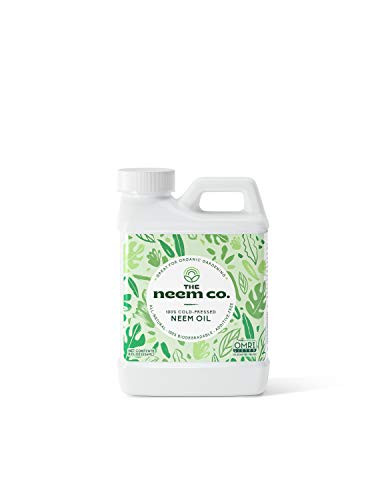 Organic Neem Oil Pure Cold Pressed Leaf Polish - Premium Neem Seed Oil with High Azadirachtin Content  8 oz