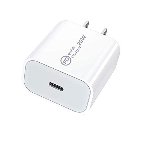 USB C Wall Charger20W PD Type C Power Adapter Wall Charger for iPhone 12 12 Pro 12 Pro Max 12 MiniiPhone 11 11 Pro 11 Pro MaxMagsafeiPad ProPixelGalaxy Note 10 Note 20 S20 S10