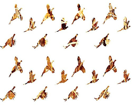 Camo Pheasant Hunting - Cake Side Strip - Edible Cake Cupcake Party Topper - D22633