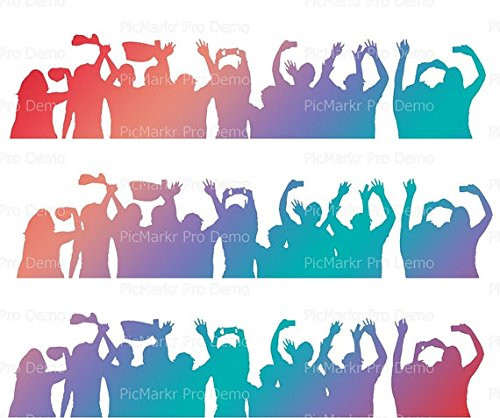 Rainbow Graduation - Cake Side Strip - Edible Cake Cupcake Topper - D21569