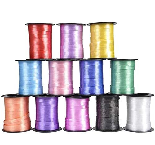 Rhode Island Novelty 60 ft Curling bbon Assortment 12 Rolls
