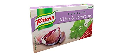 Knorr Garlic and Coriander Bouillon Cubes 8 Pack 72 grams Stock Cubes Garlic Coriander Seasoning Mix