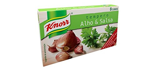 Knorr Garlic and Parsley Bouillon Cubes 8 Pack 72 grams Stock Cubes Garlic Parsley Seasoning Mix