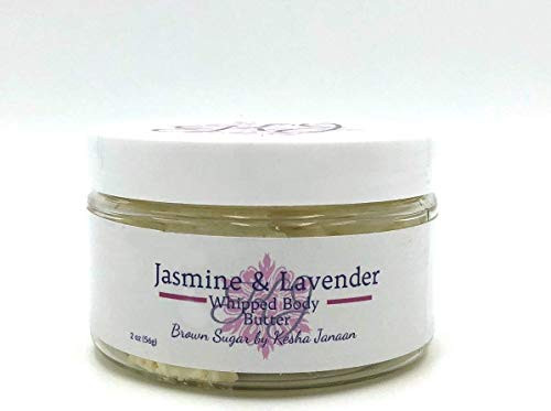 Lavender and Jasmine Scented Cocoa and Shea Butter Cream with Coconut Jojoba Almond and Avocado Oils