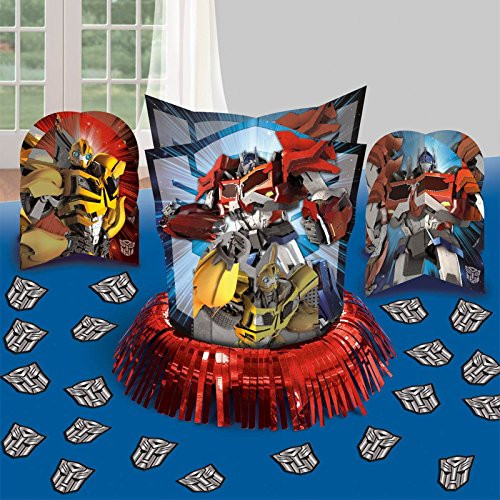 Transformers Party Table Decorations Kit   Centerpiece Kit   23 PCS - Kids Birthday and Party Supplies Decoration