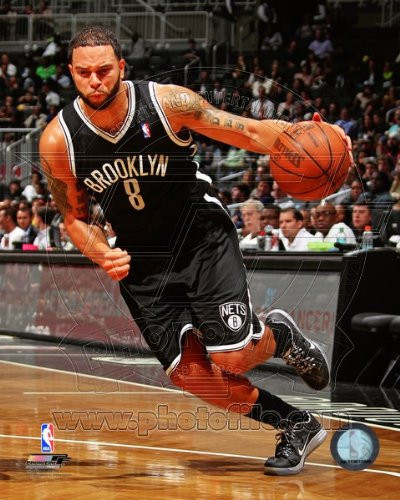 NBA Deron Williams Brooklyn Nets 2012 Action Photo 1 8x10