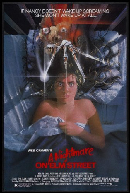Movie Poster A Nightmare ON ELM Street 1984 24x36 Movie Poster A Nightmare ON ELM Street 1984 24x36