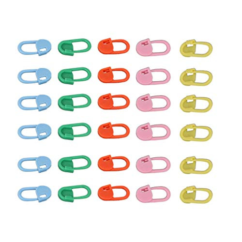 Artibetter 200pcs Knitting Markers Crochet Clips Crochet Pins Bulk Stitch Markers Locking Stitch Knitting Place Markers DIY Craft Plastic Safety Pins Weave Stitch