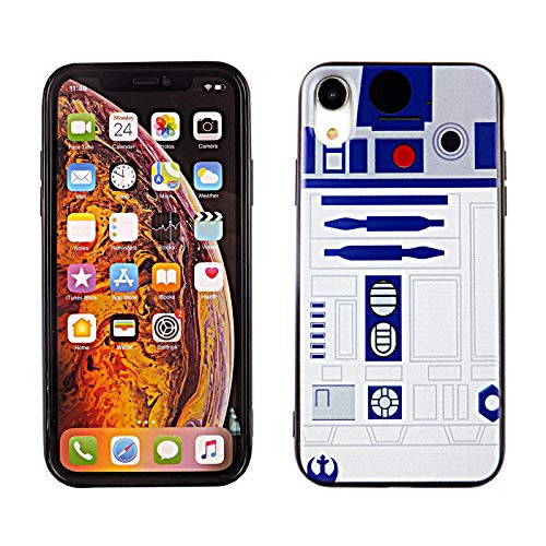 for iPhone XR 6.1 Inch TPU Case CASEVEREST 3D Print Design Slim Fit Cover iPhone XR Star R2D2 R2-D2 Droid Robot