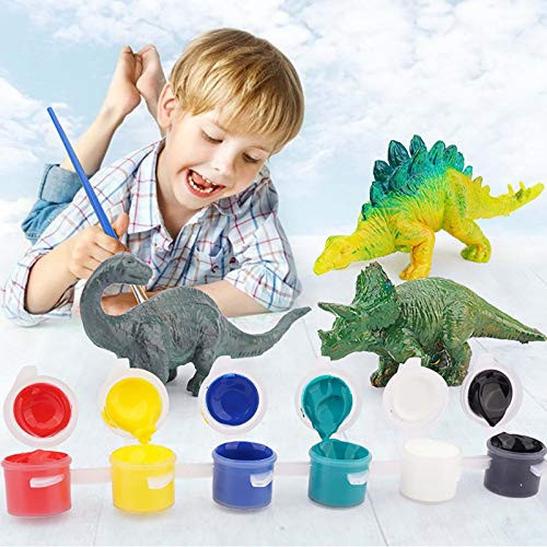 Kids Crafts and Arts Set Painting Kit - Dinosaurs Toys Art and Craft Supplies Party Favors for Boys Girls Kids Creativity DIY Gift Paint Your Own Dinosaur Animal Set Kids Crafts and Arts Set Painting Kit - Dinosaurs Toys Art and Craft Supplies Party Favors for Boys Girls Kids Creativity DIY Gift Paint Your Own Dinosaur Animal Set