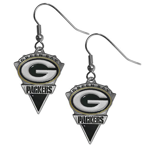 NFL Green Bay Packers Cast Dangle Earrings NFL Green Bay Packers Cast Dangle Earrings