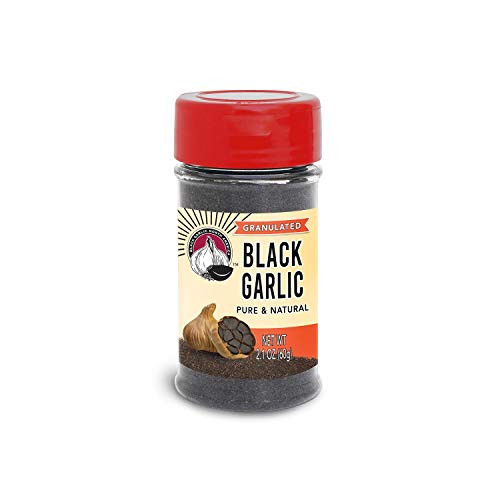Black Garlic Powder-Granulated  2.1oz  Kosher-Certified