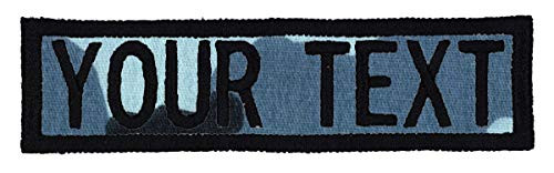 Custom Morale Name Tapes with Border Personalized Text Patch