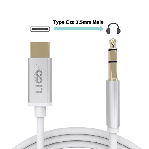 Pixel 2/XL USB C to 3.5mm Audio AUX Jack Adapter Cable, Liootech Type-C to 3.5mm Male Extension Headphone Converter Audio Car Stereo Speaker DAC Cord for Google Pixel 2/XL, HTC U11, MOTO Z and Type-C Pixel 2/XL USB C to 3.5mm Audio AUX Jack Adapter Cable, Liootech Type-C to 3.5mm Male Extension Headphone Converter Audio Car Stereo Speaker DAC Cord for Google Pixel 2/XL, HTC U11, MOTO Z and Type-C