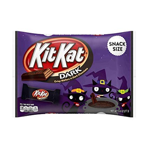 Kit Kat Dark Chocolate Snack Size Wafer Candy Bars Halloween Candy 9.80 Oz Kit Kat Dark Chocolate Snack Size Wafer Candy Bars Halloween Candy 9.80 Oz