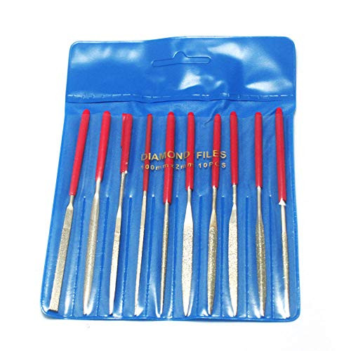 Oudtinx Mini Diamond Needle File Set  10 Piece 2mm x 100mm