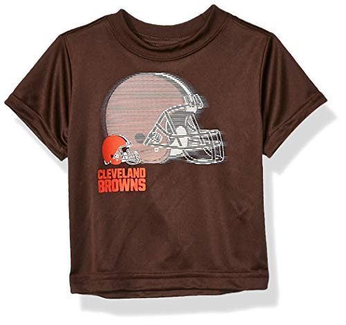 NFL Cleveland Browns Baby-Boys Short Sleeve Solid Logo Tee Shirt Team Color 12M NFL Cleveland Browns Baby-Boys Short Sleeve Solid Logo Tee Shirt Team Color 12M