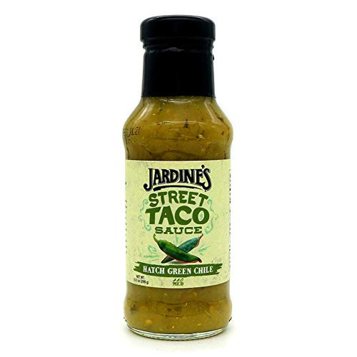 JARDINES STREET TACO SAUCES Hatch Green Chile Street Taco Sauce 10.5 Ounce