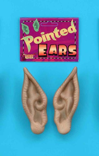 Forum Novelties Beige Pointed Elf Ears - One Size