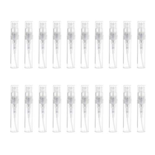 Minkissy Mini Perfume Spray Bottle 30pcs Mist Spray Bottles Travel Bottles Refillable Empty Perfume Atomizer for Perfume Lotion 2ml
