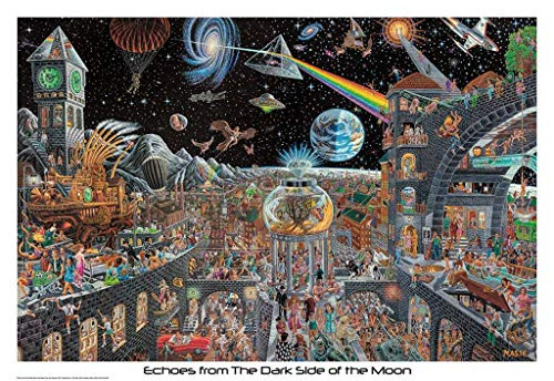 Echoes from The Darkside of The Moon - Tom Masse Poster 32 x 22in Echoes from The Darkside of The Moon - Tom Masse Poster 32 x 22in