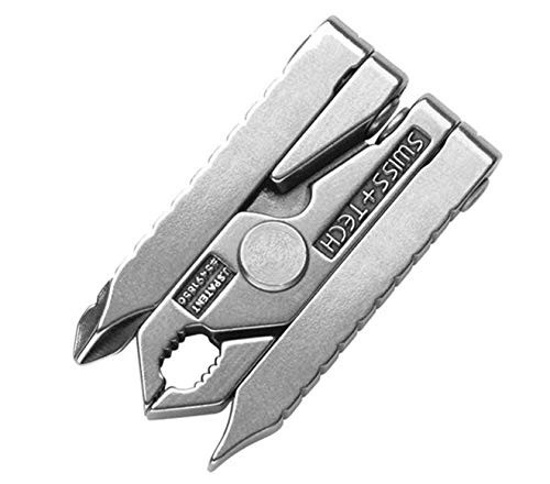 EDC 6 in 1 Portable Folding Mini Pliers Multifunction Outdoor Survival Clamp Tool Camping Equipment Pocket Gear Kit Accessories