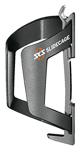 SKS Slide Cage Side or Top Slide in Water Bottle Cage for Bicycles Black
