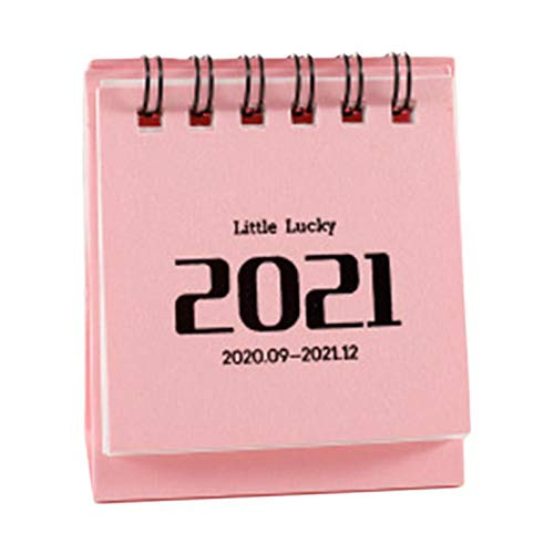 2021 Mini Desk Calendar Year Monthly Planner Calendar Standing Flip Monthly Calendar for School Home Office Schedule Planner