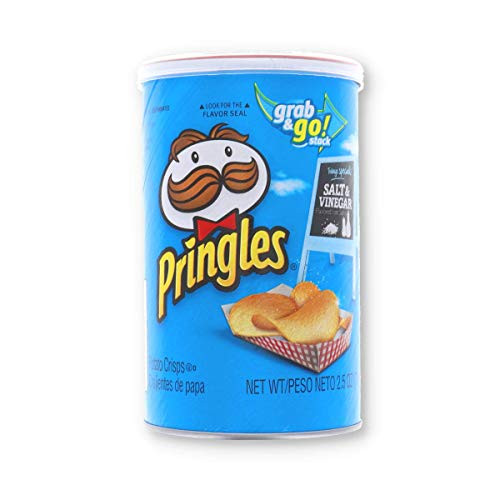 Pringles Grab  and  Go - Salt  and  Vinegar Medium 1 Count  CHIPS