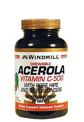 ACEROLA C WAFER 500MG WMILL Size 50