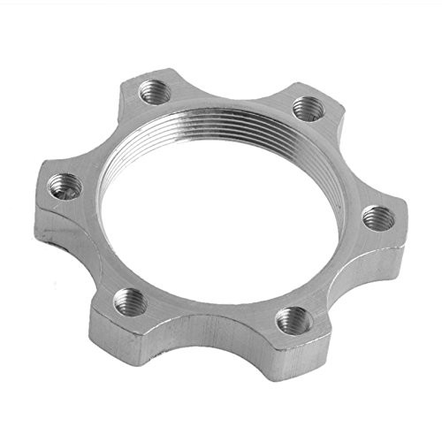 ADEDS 6 Bolt Bicycle Freewheel Threaded Hubs Disk Bike Disc Brake Rotor Flange Adapter  44mm