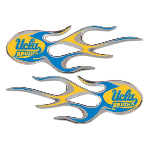 NCAA UCLA Bruins Micro Flame Decal 2-Pack