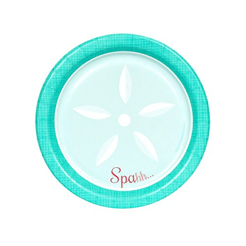 BirthdayExpress Little Spa Salon Makeover Party Supplies - Dessert Plates (8)