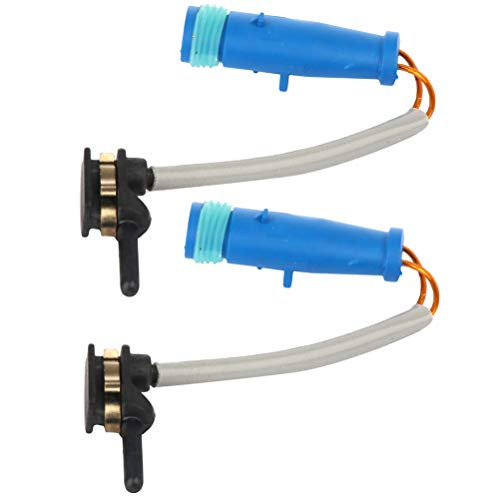 SCITOO Wear Sensor Brake Pad Sensor 2Pcs Front Rear fit for Mercedes-Benz C300 C350e C400 C43 AMG C450 AMG CLA250 CLA45 AMG E300 E43 AMG GLA250 GLA45 AMG GLC300 GLC43 AMG