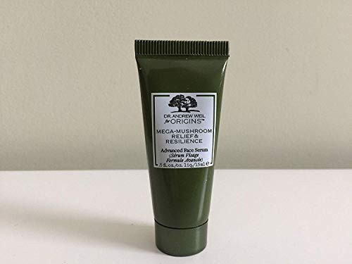 DR. ANDREW WEIL FOR ORIGINS Mega-Mushroom Relief  and  Resilience Advanced Face Serum Mini.5 oz