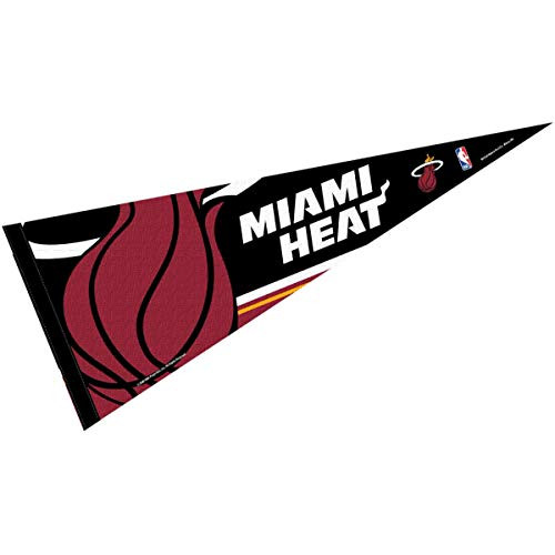 WinCraft Miami Heat Pennant Full Size 12 inch X 30 inch WinCraft Miami Heat Pennant Full Size 12 inch X 30 inch