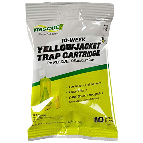 RESCUE Yellowjacket Attractant Cartridge 10 Week Supply for RESCUE Reusable Yellowjacket Traps RESCUE Yellowjacket Attractant Cartridge 10 Week Supply for RESCUE Reusable Yellowjacket Traps