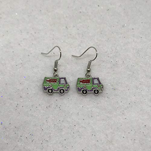 Scooby Doo Inspired Mystery Machine Earrings